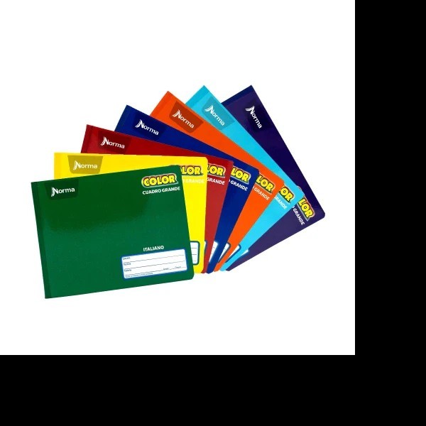 CUADERNO ITAL. COLOR NORMA 581298 C7MM. COS. 100H. C50